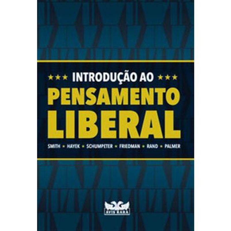 livro box introdução ao pensamento liberal avis rara (mp)