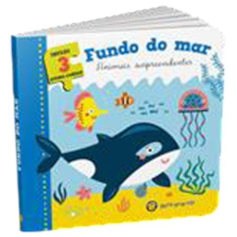 livro bicho cabeça: fundo do mar gato amarelo (mp)