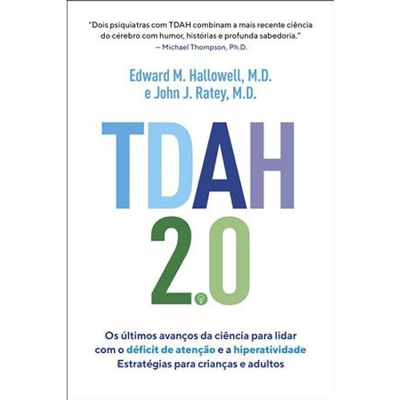 livro tdah 2.0 sextante gmt (mp)