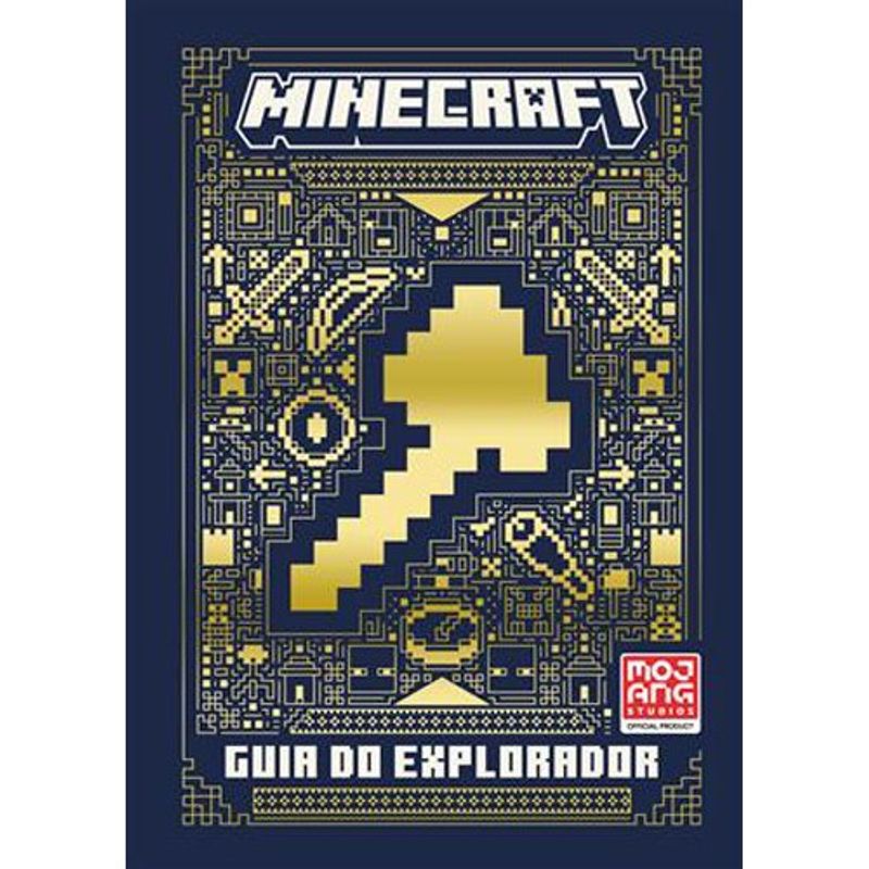 livro minecraft guia do explorador (livro oficial ilustrado) ha rpercollins (mp)