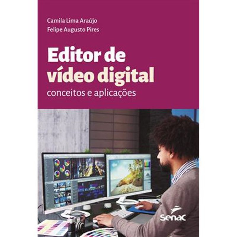 livro editor de vídeo digital senac-sp (mp)