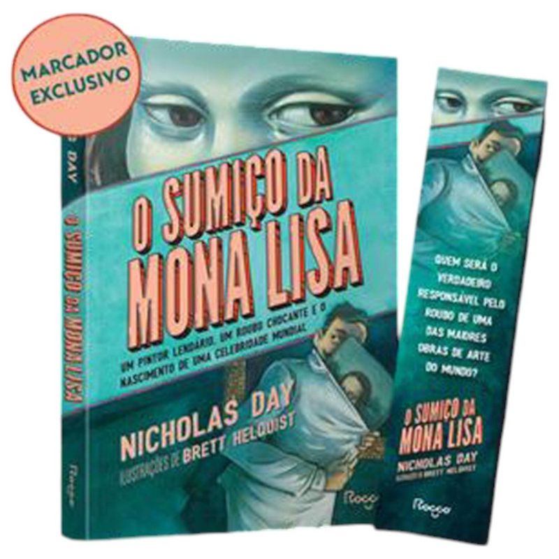 livro o sumiço da mona lisa rocco (mp)