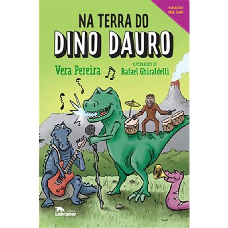 livro na terra do dino dauro labrador (mp)