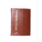 livro bíblia sagrada pastaroral bolso/luxo paulus editora bíblia (mp)