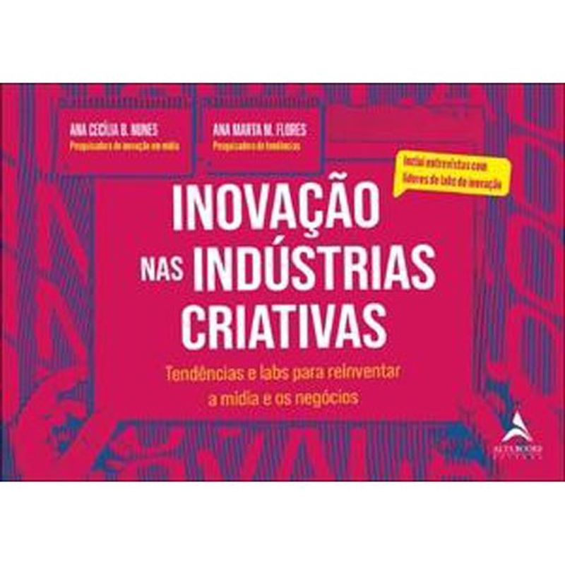 livro inovação nas indústrias criativas alta books (mp)
