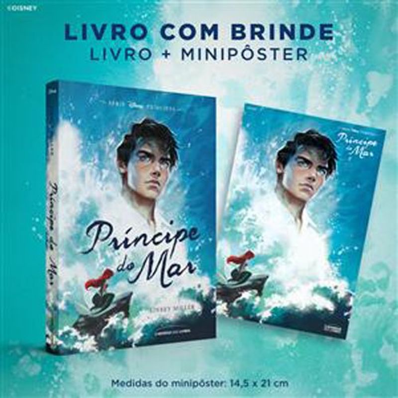 livro príncipe do mar edição com brinde! universo dos livros (mp)