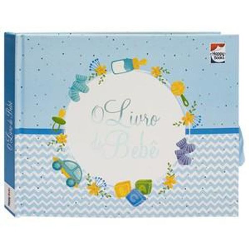 livro do bebê (azul) happy books (mp)