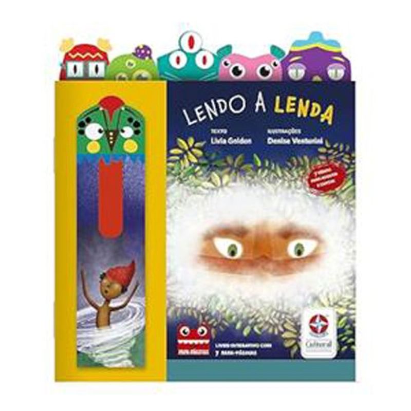 livro lendo a lenda estrela cultural (mp)