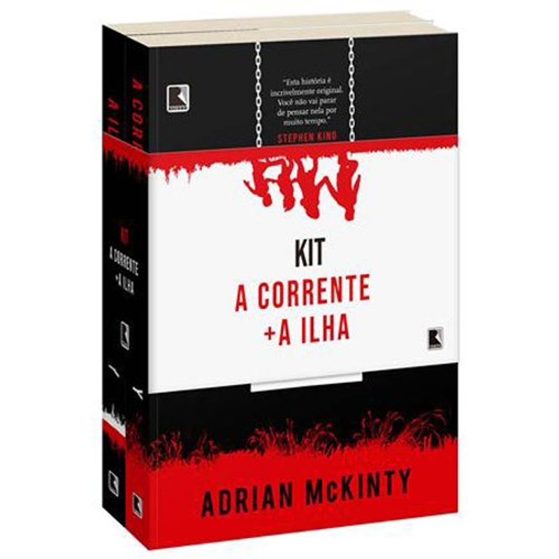 livro kit a corrente + a ilha record (mp)