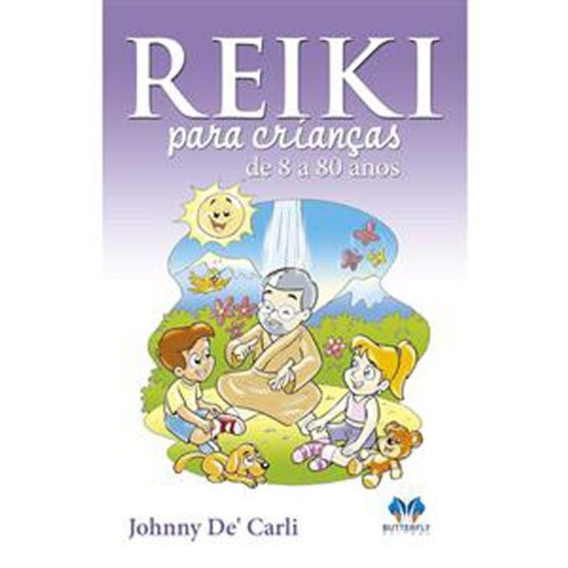 Livro Reiki Para Crianças e Adultos Butterfly