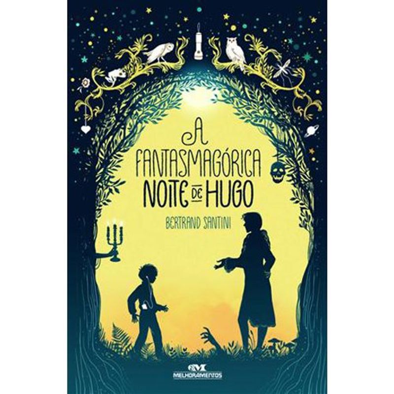 livro a fantasmagórica noite de hugo melhoramentos (mp)