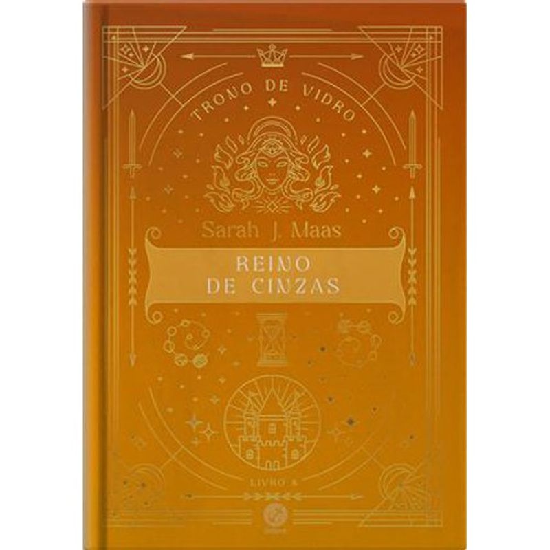 livro trono de vidro: reino de cinzas (vol. 8 edição especial) ga lera (mp)