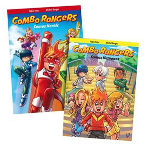 Livro Colecao Combo Rangers Herois + Humanos JBC (MP)