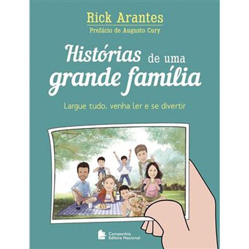 livro historias de uma grande familia companhia editora nacional (mp)