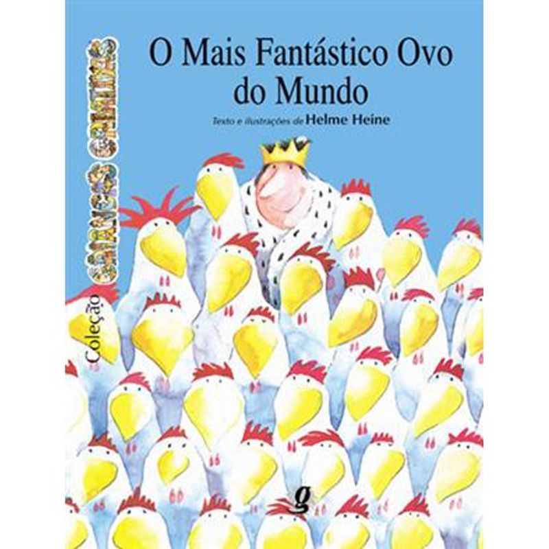 livro o mais fantástico ovo do mundo global (mp)