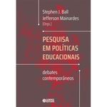 livro pesquisa em políticas educacionais cortez editora (mp)