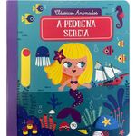 livro clássicos animados: a pequena sereia (nova edição) vergara (mp)