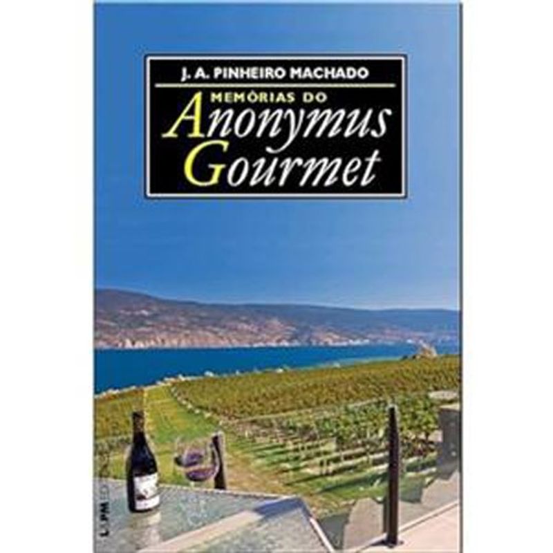 livro memórias do anonymus gourmet l&pm (mp)