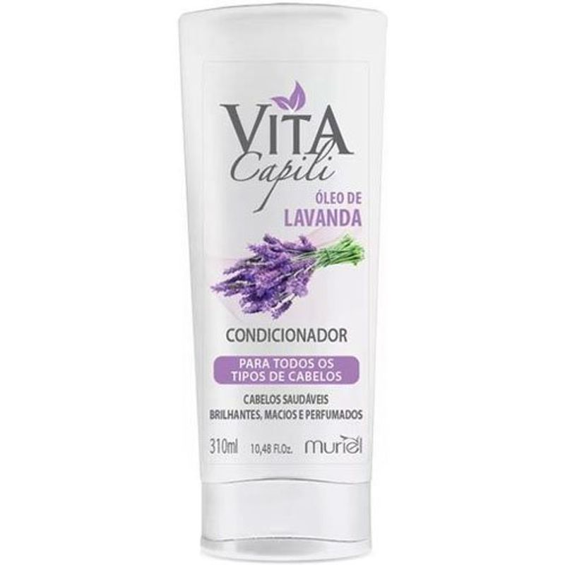 condicionador óleo de lavanda 310ml vita capili muriel