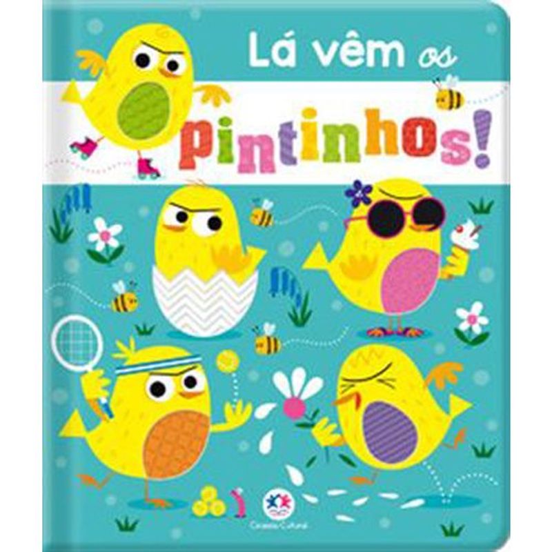 livro lá vêm os pintinhos! ciranda cultural (mp)