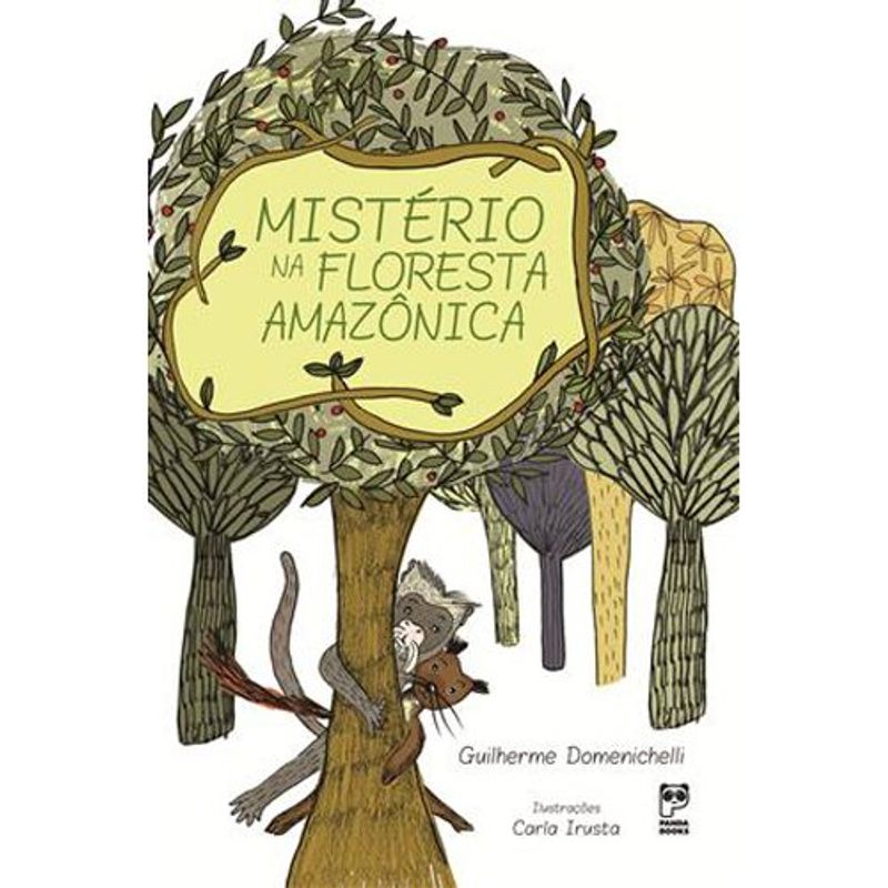 livro mistério na floresta amazônica panda books (mp)