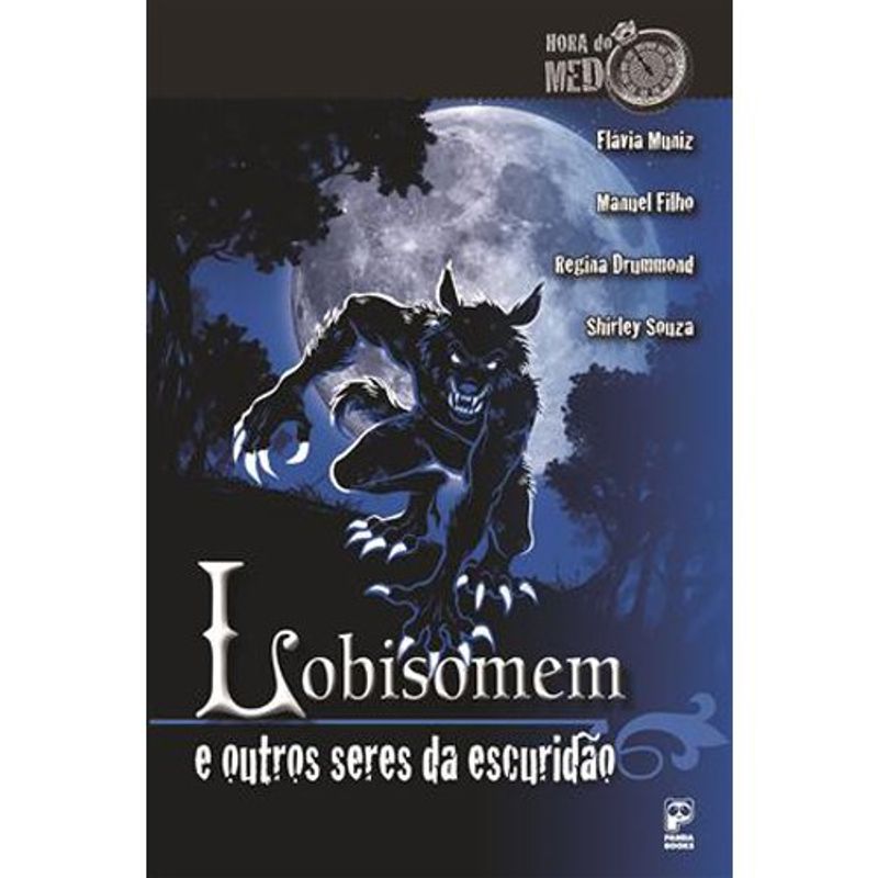 livro lobisomem e outros seres da escuridão panda books (mp)