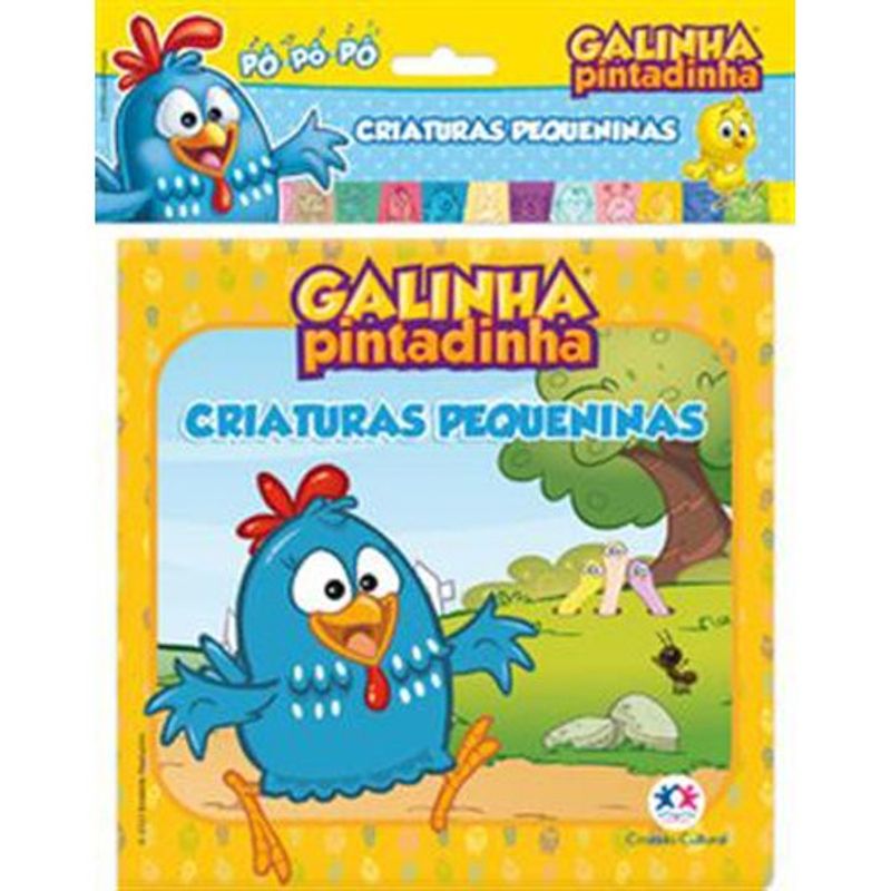 livro galinha pintadinha criaturas pequeninas ciranda cultural (mp)