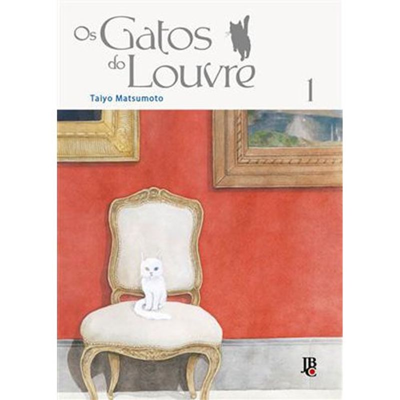 livro os gatos do louvre vol. 01 jbc (mp)