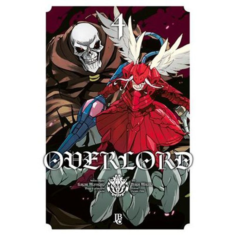livro overlord vol. 04 (mangá) jbc (mp)