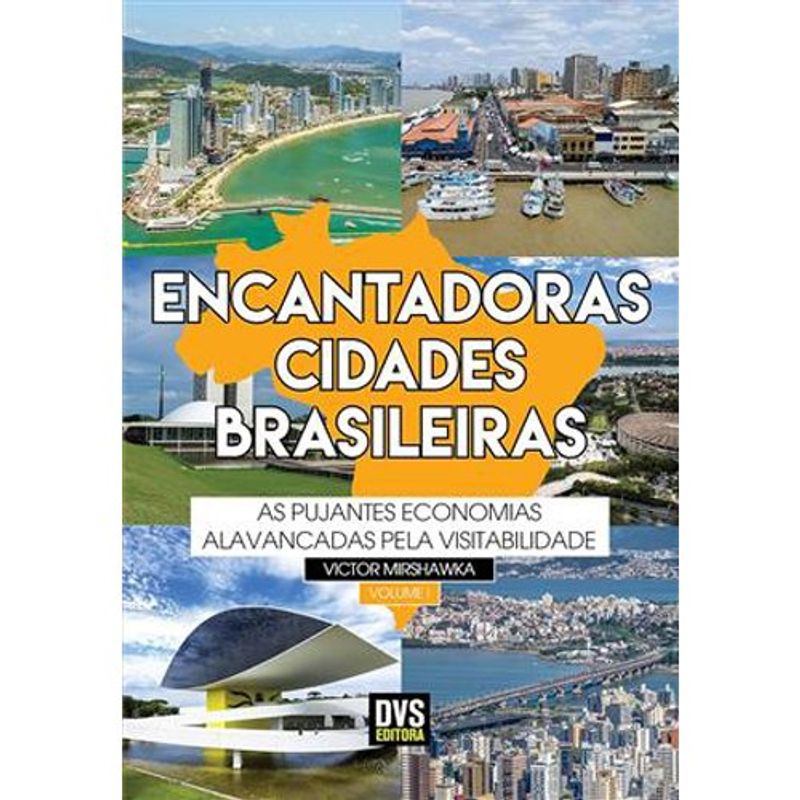 livro encantadoras cidades brasileiras volume 1 dvs (mp)