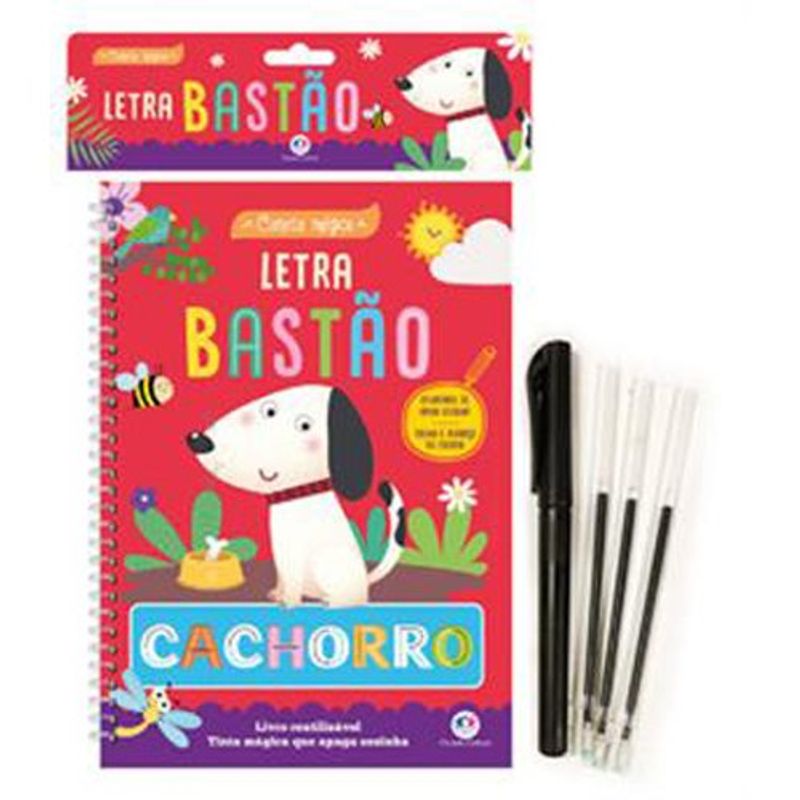 livro letra bastão ciranda cultural (mp)