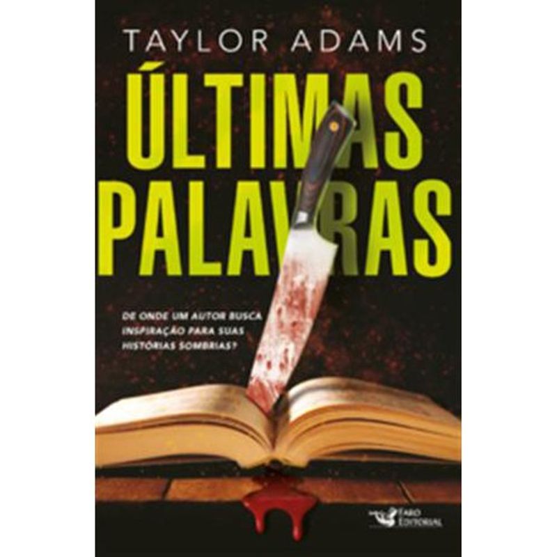 livro últimas palavras um dos melhores thrillers do ano faro ed itorial (mp)