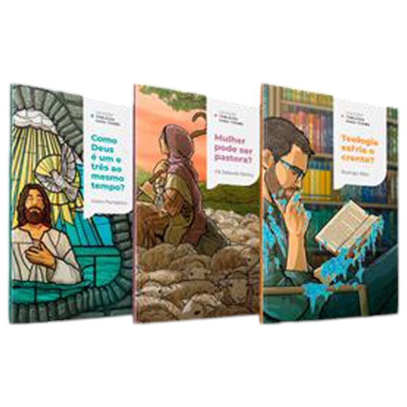 livro coleção teologia para todos kit 1 thomas nelson brasil (mp)