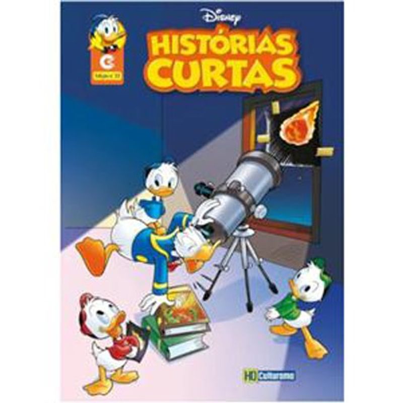 livro gibi disney histórias curtas ed 33 culturama (mp)
