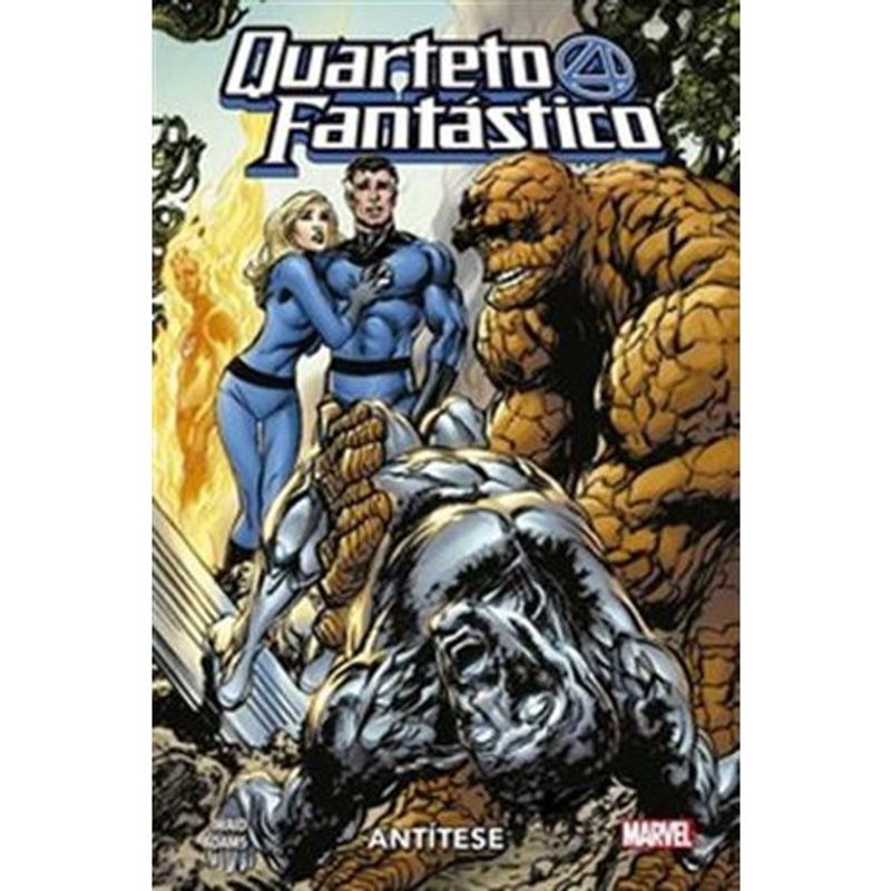 livro quarteto fantástico: antítese panini books (mp)