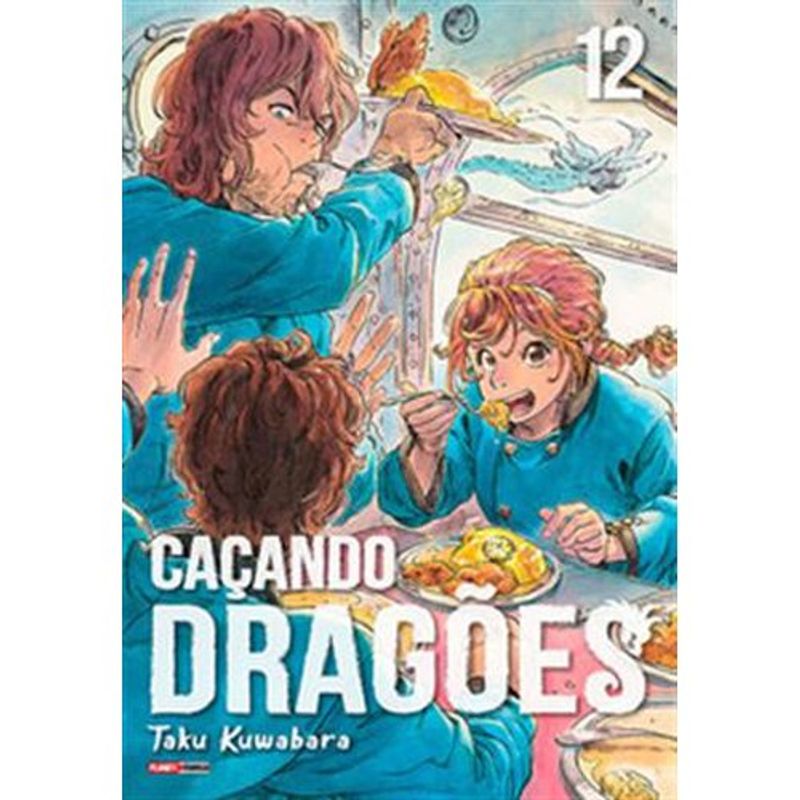 livro caçando dragões 12 panini books (mp)