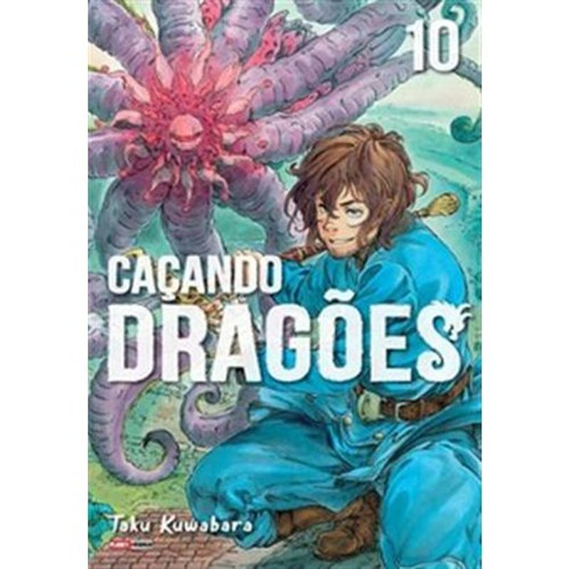 livro caçando dragões vol. 10 panini books (mp)