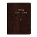 livro bíblia ministerial nvi marrom escuro editora vida (mp)