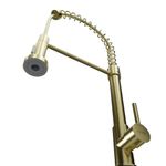 torneira de bancada para cozinha civitt metal gourmet standard dourado (mp)