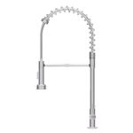 torneira de bancada para cozinha civitt metal gourmet standard escovado (mp)
