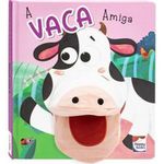 livro aventuras com fantoches: vaca amiga, a happy books (mp)