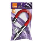torneira de bancada civitt flexível metal vermelho (mp)