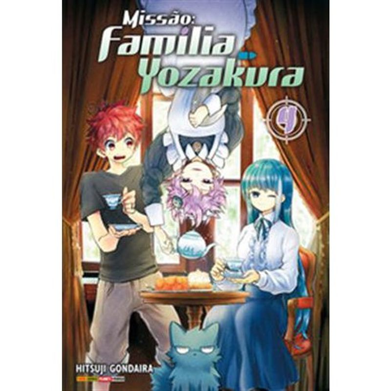 livro missão: família yozakura 03 panini books (mp)