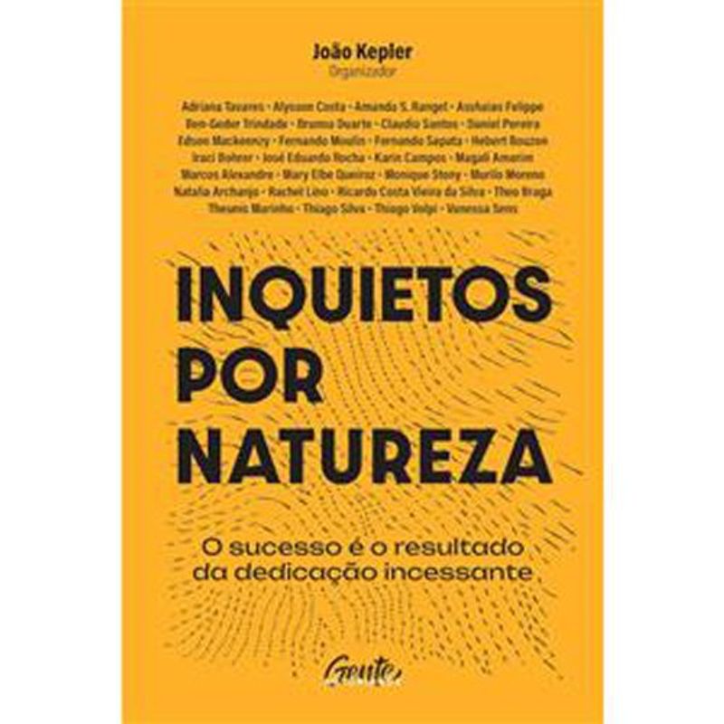 livro inquietos por natureza gente autoridade (mp)
