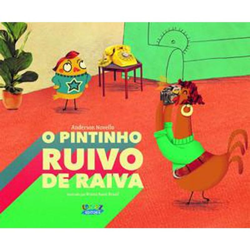 livro o pintinho ruivo de raiva cortez editora (mp)