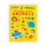 livro meu enorme livro de animais girassol brasil (mp)