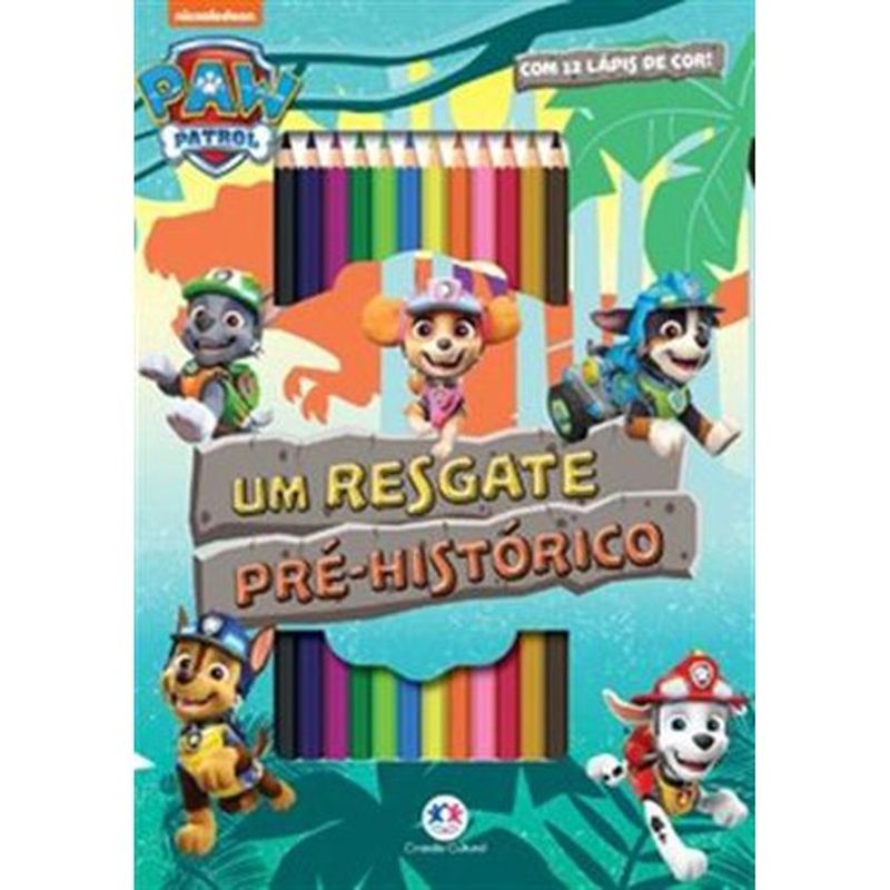livro patrulha canina um resgate pré-histórico ciranda cultural (mp)