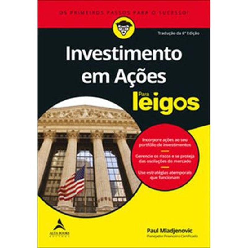 livro investimento em ações para leigos alta books (mp)