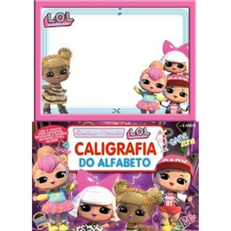 livro l.o.l. surprise! série escolinha divertida alfabeto on line (mp)
