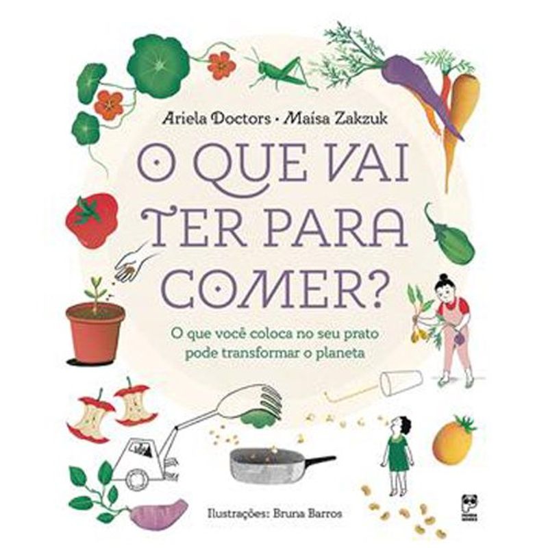livro o que vai ter para comer? panda books (mp)